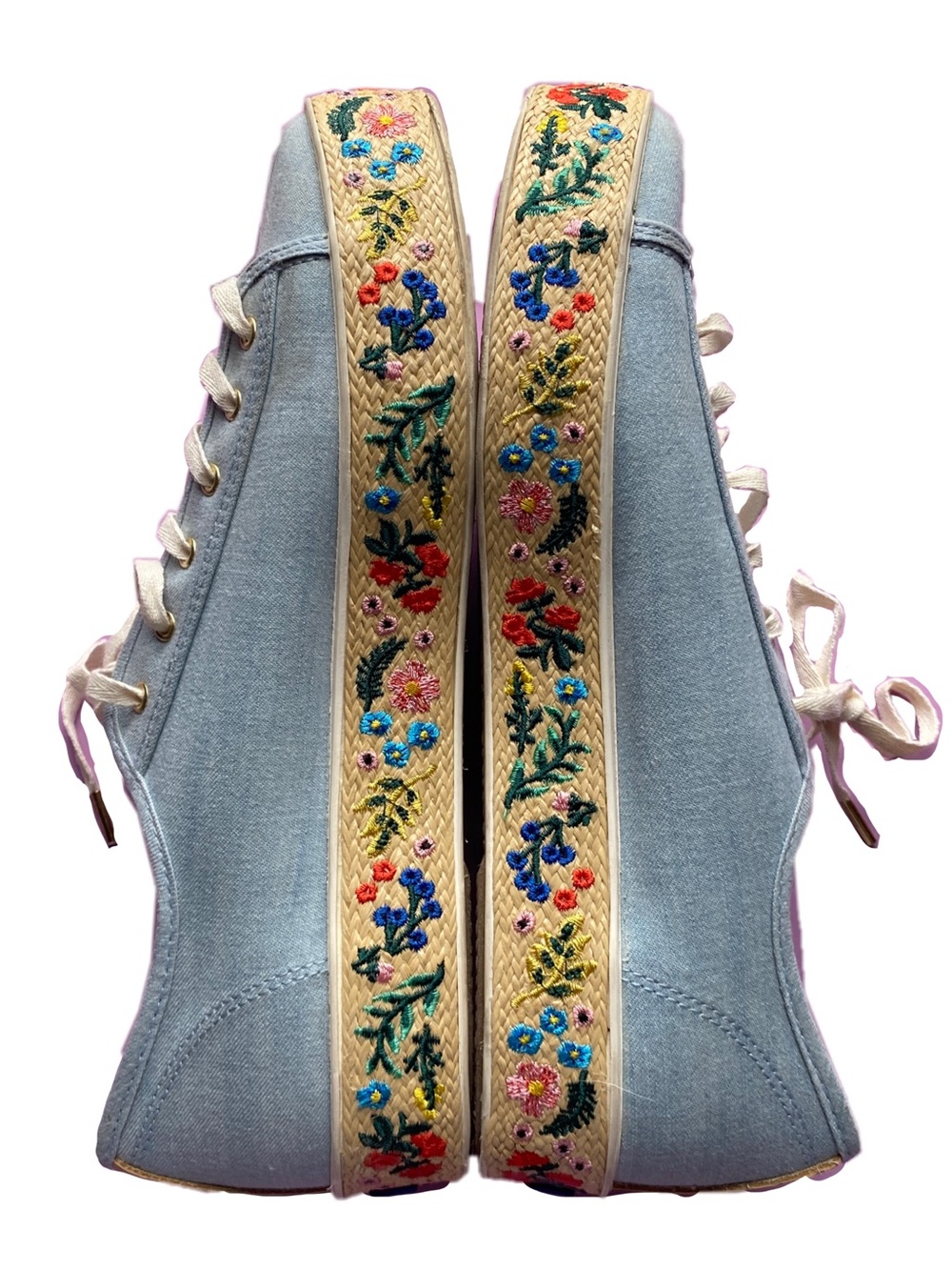 Floral Platform Keds